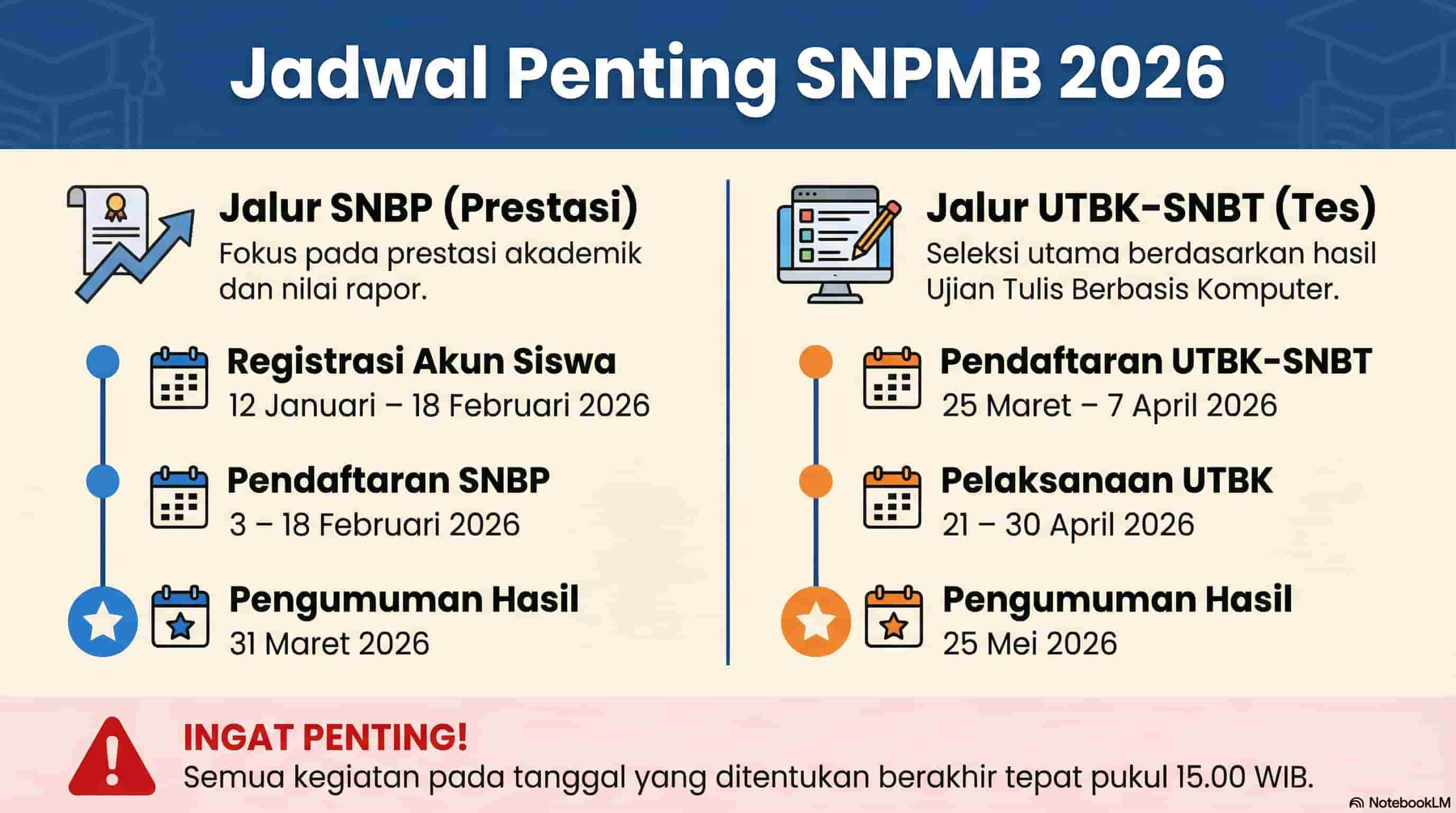 Jadwal Resmi SNPMB 2026 Rilis! Catat Tanggal Pentingnya Biar Nggak Ketinggalan Kereta!
